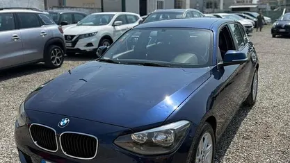 Usata BMW 118 116 CV (85 kW) 2012 Blu Utilitaria