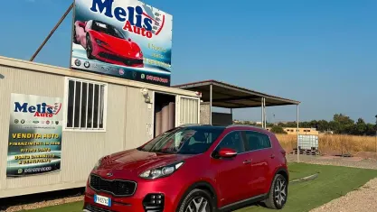 Usata Kia Sportage GT-Line 185 CV (136 kW) 2018 Rosso SUV