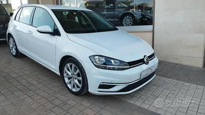 Usata VW Golf VII Executive 115 CV (84 kW) 2019 Bianco Berlina