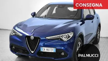 Usata Alfa Romeo Stelvio Business 190 CV (139 kW) 2022 Blu SUV