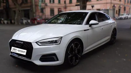 Usata Audi A5 Business 190 CV (139 kW) 2017 Bianco Coupé
