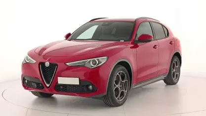 Usata Alfa Romeo Stelvio Ti 209 CV (153 kW) 2022 Rosso SUV