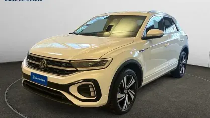 Occasion VW T-Roc R-line Plus 150 ch (110 kW) 2024 Blanc SUV