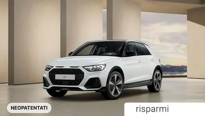 Nuova Audi A1 Comfort 116 CV (85 kW) 2025 Bianco ghiacciaio metallizzato nero mito Berlina
