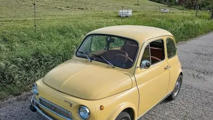 Usata Fiat 500 18 CV (13 kW) 1970 Giallo Utilitaria