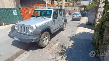 Usata Jeep Wrangler Unlimited Sport 177 CV (130 kW) 2008 Grigio SUV