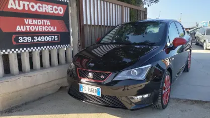 Usata Seat Ibiza FR 90 CV (66 kW) 2016 Nero Berlina