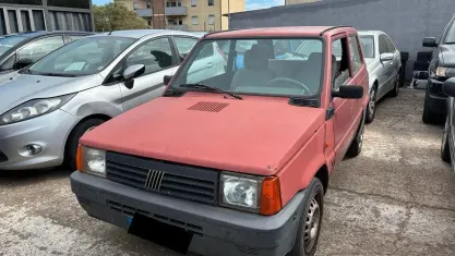 Usata Fiat Panda Young 54 CV (39 kW) 2003 Rosso Utilitaria