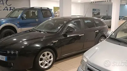 Usata Alfa Romeo 159 119 CV (87 kW) 2007 Nero Station wagon