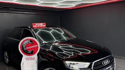 Usata Audi A3 Design 110 CV (80 kW) 2017 Nero Berlina