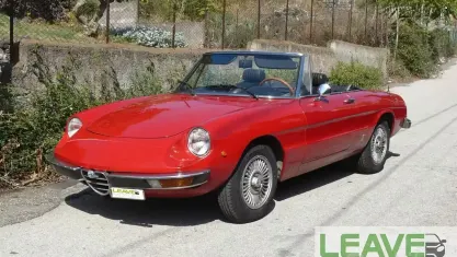 Usata Alfa Romeo Spider 88 CV (64 kW) 1970 Rosso Cabrio
