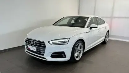 Usata Audi A5 Business 190 CV (139 kW) 2018 Bianco Coupé