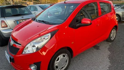 Usata Chevrolet Spark 67 CV (49 kW) 2011 Rosso Utilitaria