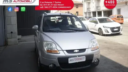 Usata Chevrolet Matiz SX 67 CV (49 kW) 2008 Argento Utilitaria