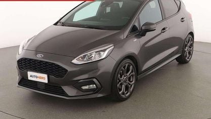 Begagnad Ford Fiesta ST-Line 101 HK (74 kW) 2019 Grå Halvkombi