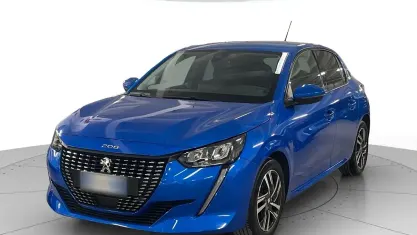 Usata Peugeot 208 Allure 101 CV (74 kW) 2021 Blu Utilitaria