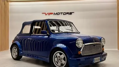 Usata Mini Cooper Cabriolet 61 CV (44 kW) 1991 Blu Cabrio