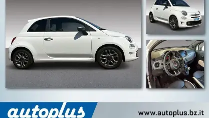 Usata Fiat 500 S 69 CV (50 kW) 2018 Bianco Utilitaria