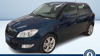 Begagnad Skoda Fabia Sport 105 HK (77 kW) 2012 Blå Sedan