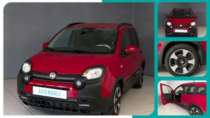 Usata Fiat Panda Cross Cross 69 CV (50 kW) 2024 Rosso Utilitaria