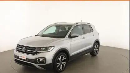 Usata VW T-Cross Advance 110 CV (80 kW) 2022 Argento SUV