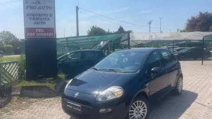 Usata Fiat Punto Lounge 95 CV (69 kW) 2017 Nero Utilitaria