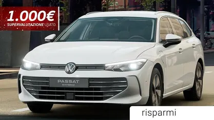Pure white Nuova 2026 VW Passat Business Station wagon | 49.500 € (Buon prezzo)