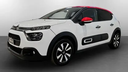 Usata Citroën C3 PureTech 83 CV (61 kW) 2023 Polar white con tetto red  pastello Utilitaria