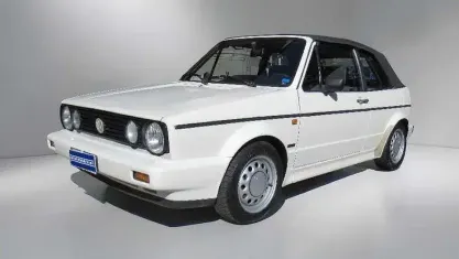 Usata VW Golf Cabriolet 73 CV (53 kW) 1989 Bianco Cabrio