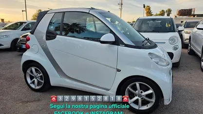 Usata Smart ForTwo Cabrio Passion 54 CV (39 kW) 2011 Bianco Cabrio