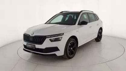 Usata Skoda Kamiq Monte Carlo 90 CV (66 kW) 2021 Bianco SUV