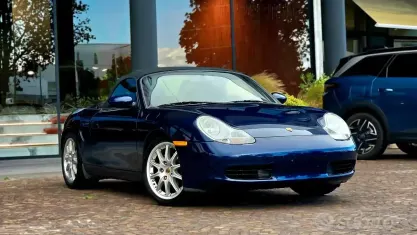 Occasion Porsche Boxster 220 ch (161 kW) 2001 Bleue Cabriolet