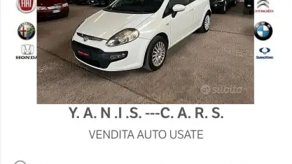 Usata Fiat Grande Punto 75 CV (55 kW) 2011 Bianco Utilitaria
