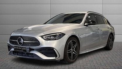 Gebraucht Mercedes C220 AMG Line Premium 197 PS (144 kW) 2023 Silber Kombi