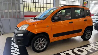 Usata Fiat Panda 4x4 Pop 80 CV (58 kW) 2017 Arancione Utilitaria