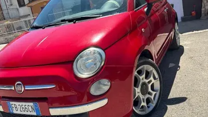 Usata Fiat 500 Pop 69 CV (50 kW) 2015 Rosso Berlina