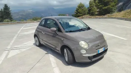 Usata Fiat 500 Pop 75 CV (55 kW) 2008 Marrone Utilitaria