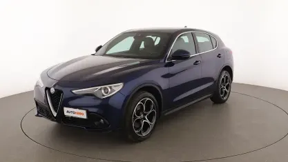 Usata Alfa Romeo Stelvio Business 210 CV (154 kW) 2019 Blu SUV