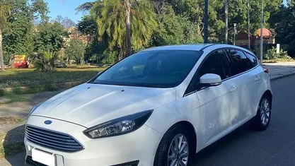 Usata Ford Focus Titanium 120 CV (88 kW) 2018 Bianco Berlina