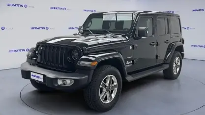 Usata Jeep Wrangler Unlimited Sahara 200 CV (147 kW) 2020 Nero SUV