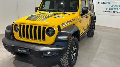 Usata Jeep Wrangler Rubicon 200 CV (147 kW) 2020 Giallo SUV