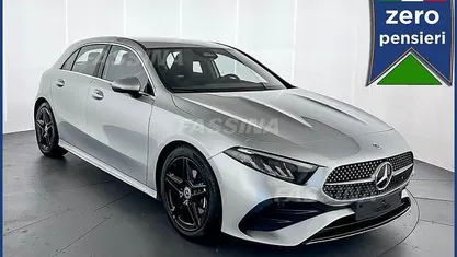 Usata Mercedes A180 AMG line 136 CV (100 kW) 2025 Argento Utilitaria