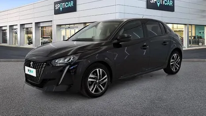 Begagnad Peugeot 208 Allure 101 HK (74 kW) 2023 Svart Halvkombi