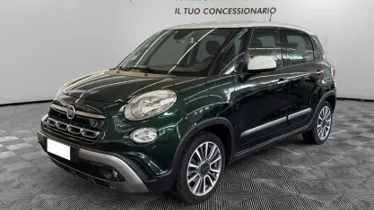 Usata Fiat 500L Cross 95 CV (69 kW) 2018 Verde Monovolume