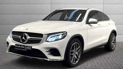 Usata Mercedes GLC220 Premium 170 CV (125 kW) 2020 Bianco Coupé