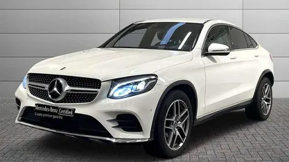 Bianco Usata 2020 Mercedes GLC220 Premium Coupé | 35.900 € (Buon prezzo)