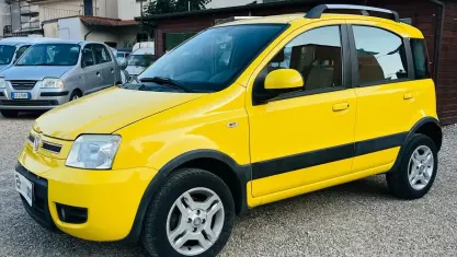 Usata Fiat Panda Climbing 60 CV (44 kW) 2010 Giallo Utilitaria