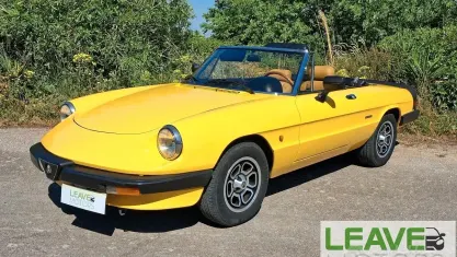 Usata Alfa Romeo Spider 125 CV (91 kW) 1988 Giallo Cabrio