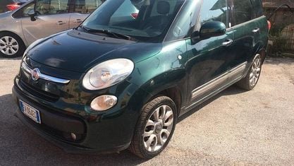 Usata Fiat 500L Living 80 CV (58 kW) 2014 Verde Monovolume