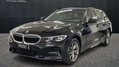 Usata BMW 318 Sport Line 150 CV (110 kW) 2021 Nero metallizzato Station wagon
